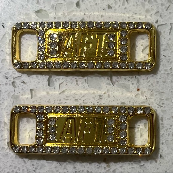 Diamond and Gold Air Force 1 - Picture 3 of 3